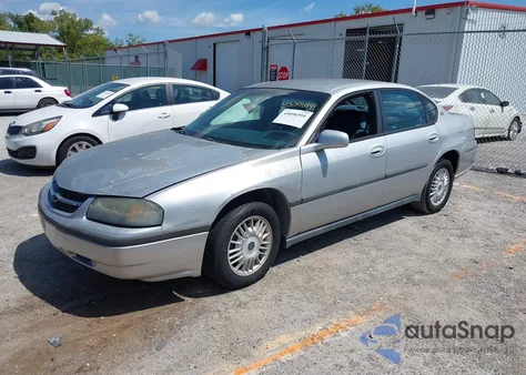 2000 Chevrolet Impala из США, поврежденный, VIN 2G1WF55EXY9112566
